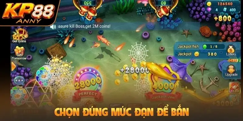 Chọn đúng mức đạn để bắn