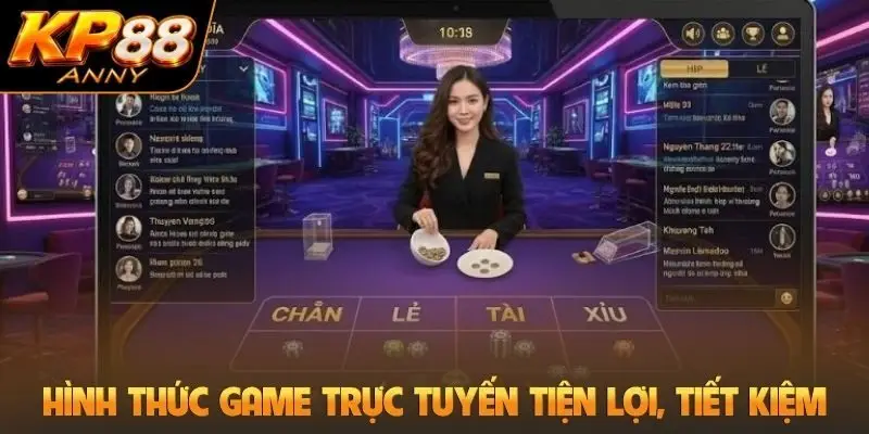 Hình thức game trực tuyến tiện lợi, tiết kiệm