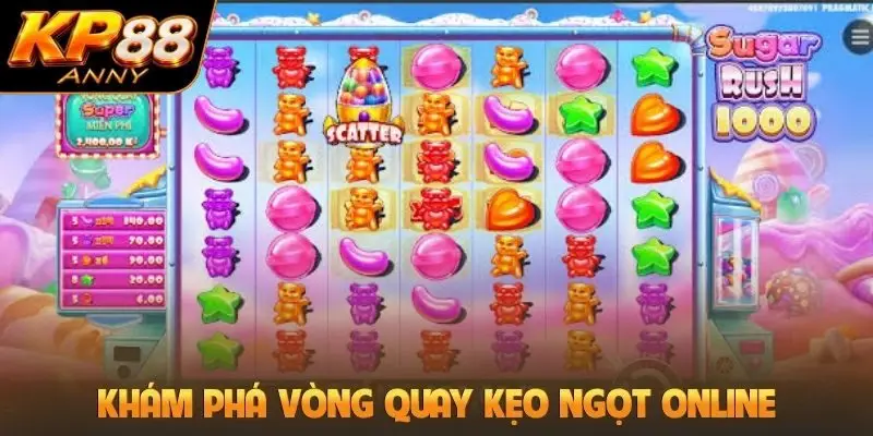 Khám phá vòng quay kẹo ngọt online