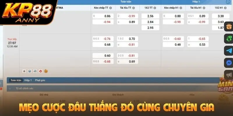 Mẹo cược đâu thắng đó cùng chuyên gia