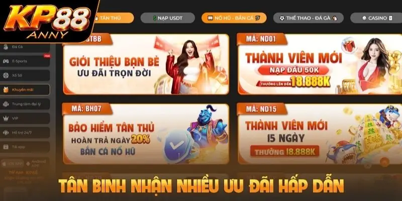 Tân binh nhận nhiều ưu đãi hấp dẫn