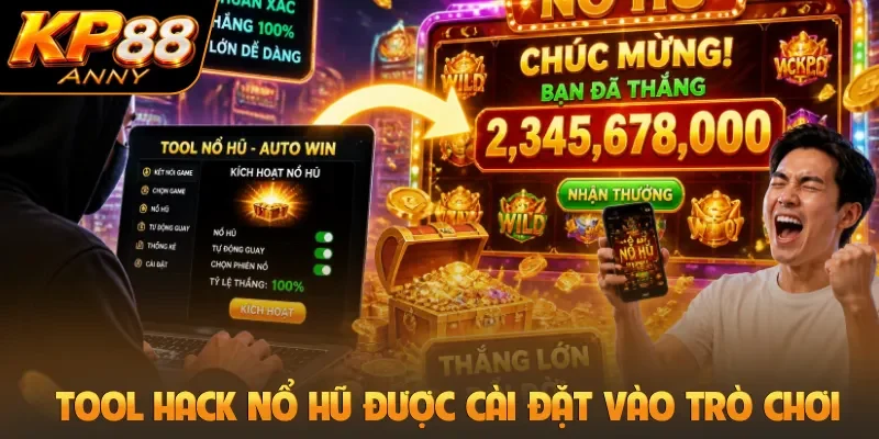 Tool hack nổ hũ được cài đặt vào trò chơi
